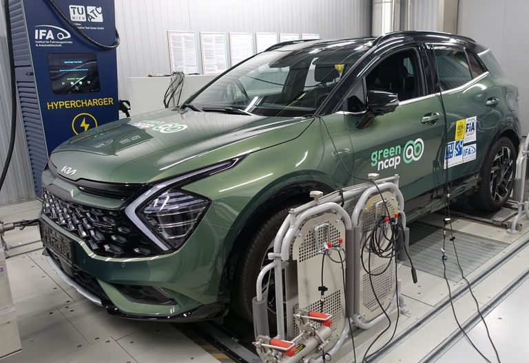Kia Sportage im green NCAP-Test