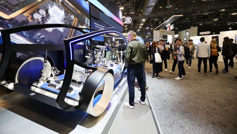 Software-definiertes Auto bei der CES 2023