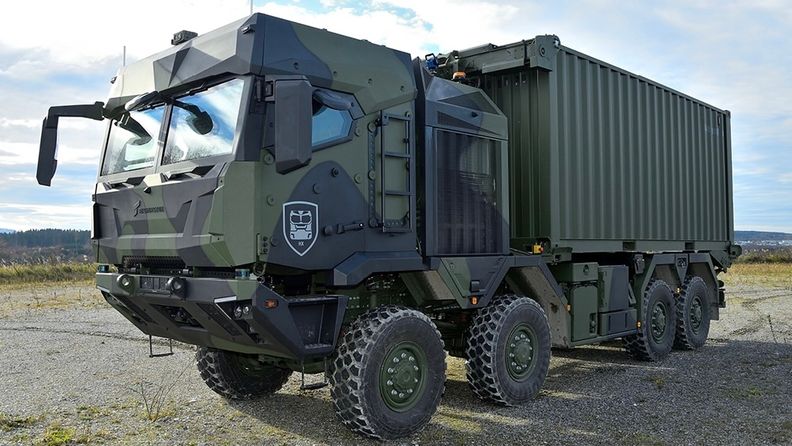 Militärfahrzeug von Rheinmetall. (Foto: Rheinmetall)